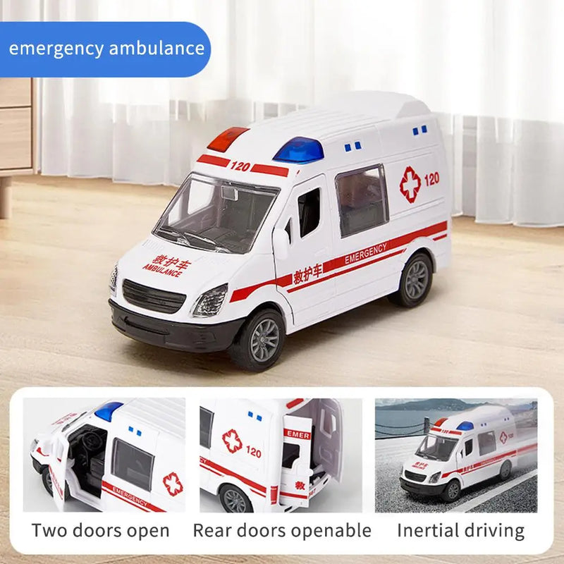 Carrinho de ambulância 1:32