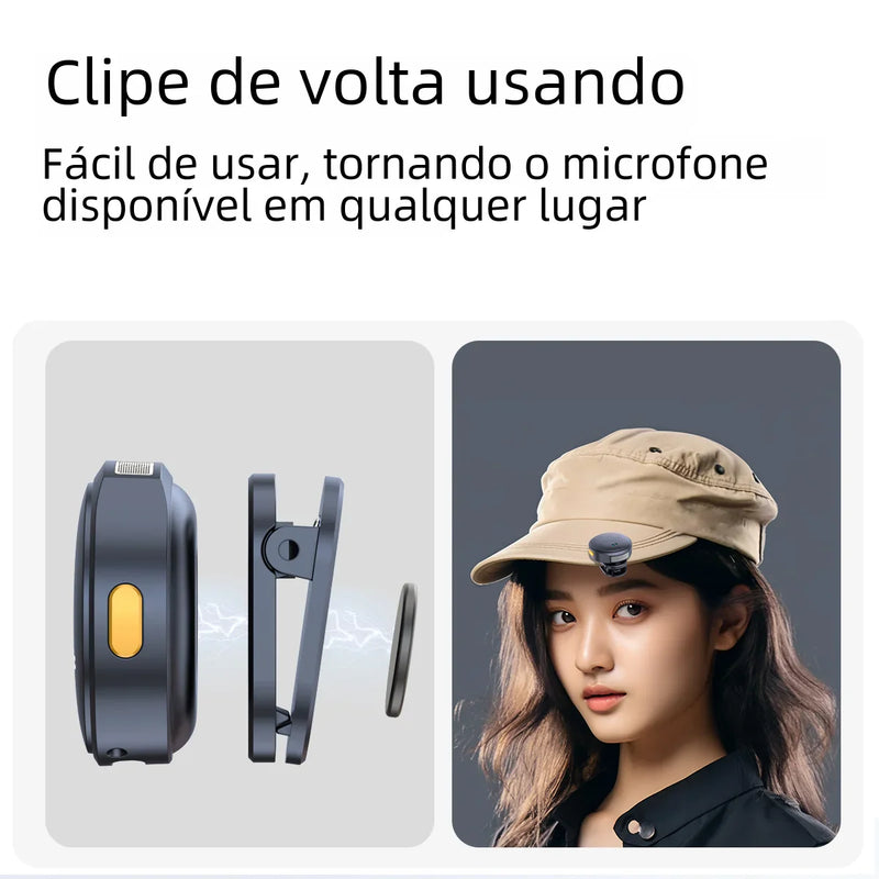 Microfone Sem Fio ClipPro exclusivo