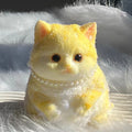 Cute Chubby Cat Plush Soft Stress Relieving Toys Office Desktop Decoration Girl Birthday Gift Home Ornaments Kitten