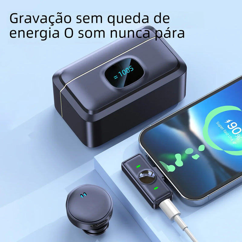 Microfone Sem Fio ClipPro exclusivo